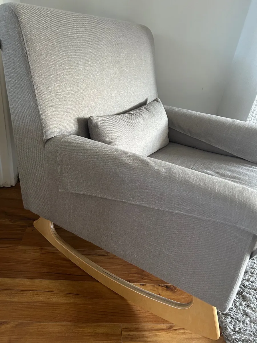 Serena Rocking and Nursing Chair and Footstool - Image 3