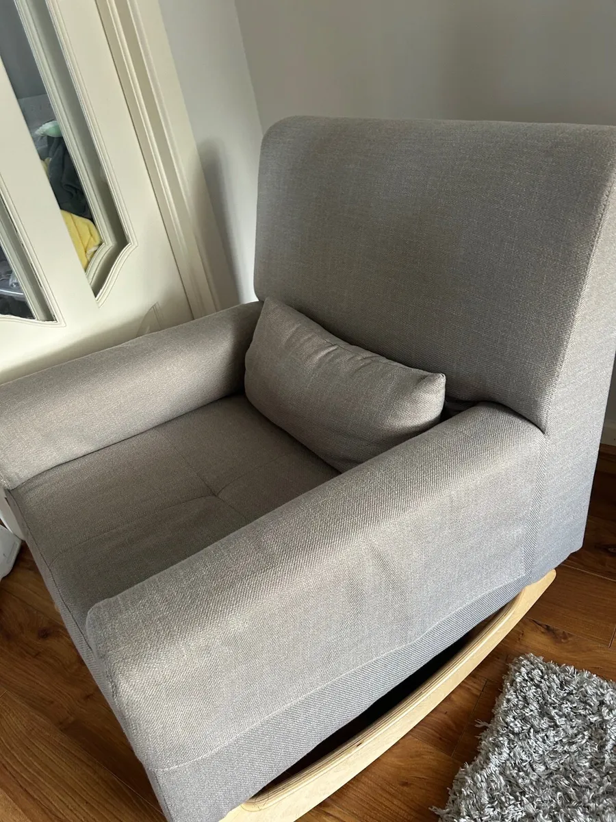 Serena Rocking and Nursing Chair and Footstool - Image 4