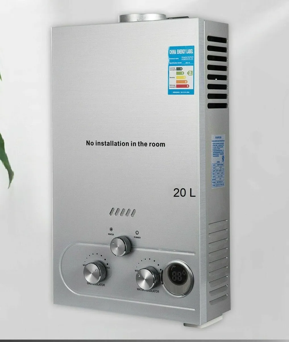 20L  Propane Gas Tankless Water Heater Boiler - Image 3