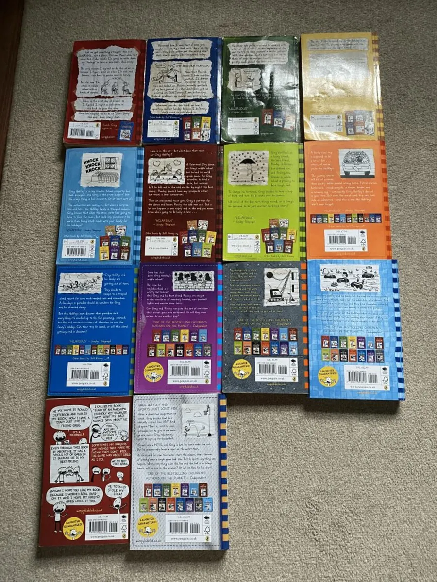 Dairy of a Wimpy Kid Book Collection - Image 3