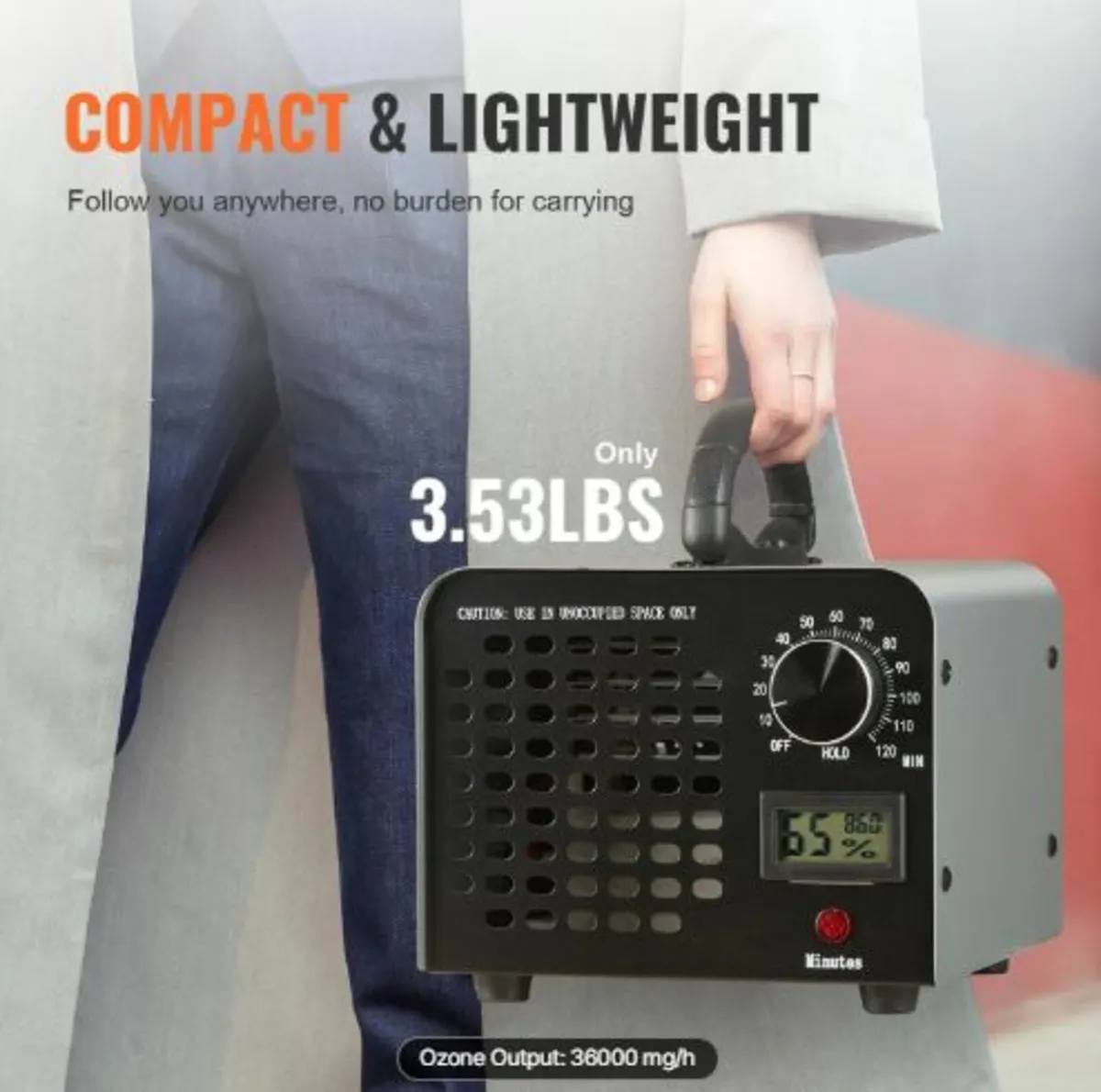 Ozone Generator 36000mg/h Ozone Machine Odor - Image 4