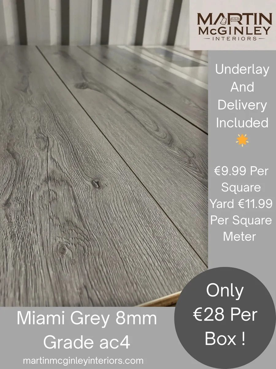 New Laminated Flooring 8mm - Image 3