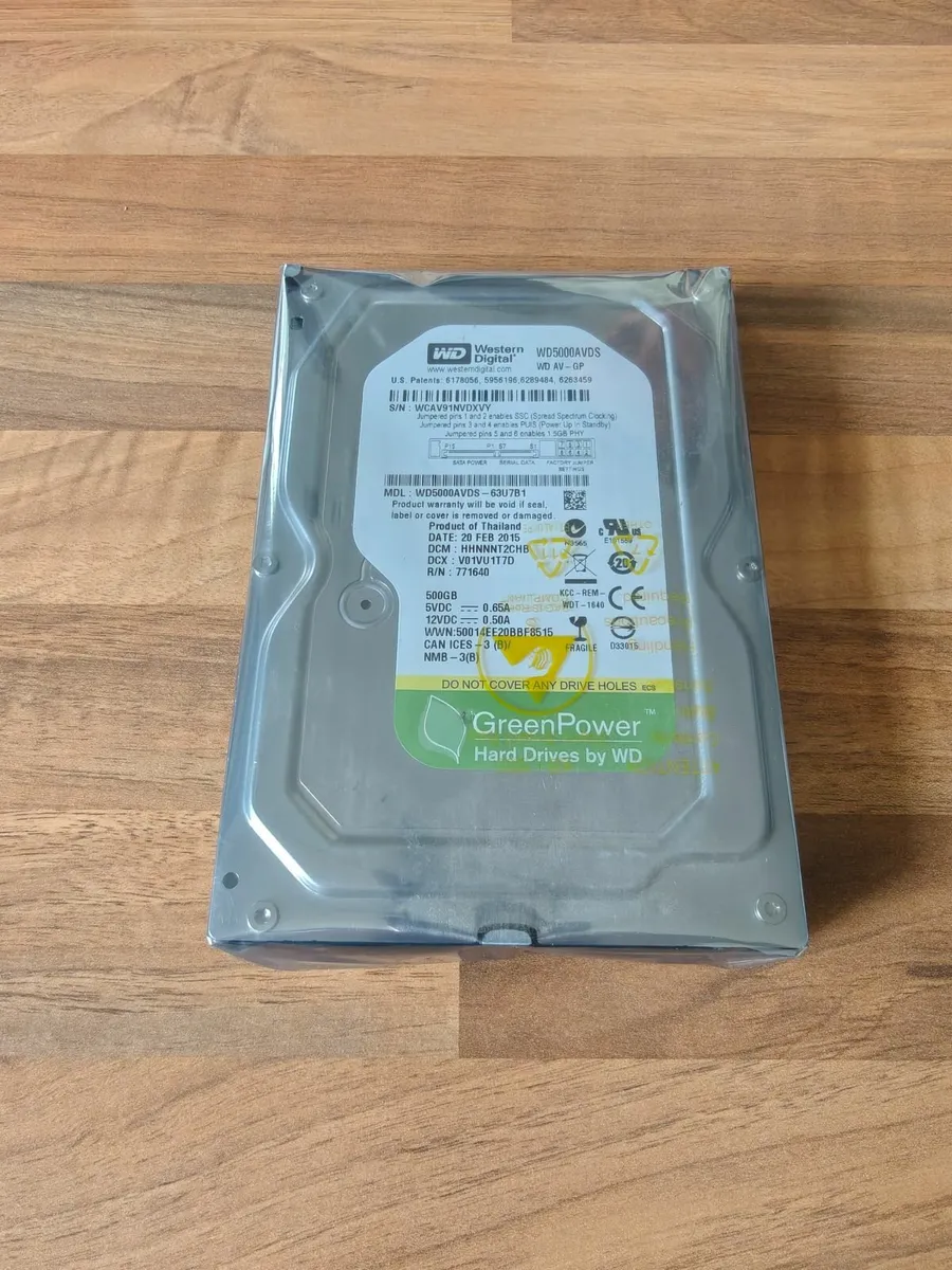 New 500GB Western Digital Desktop`s Hard Drive - Image 3