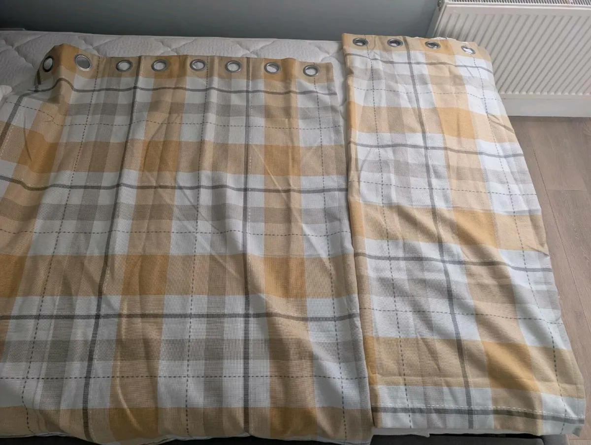 Eyelet lined Curtains