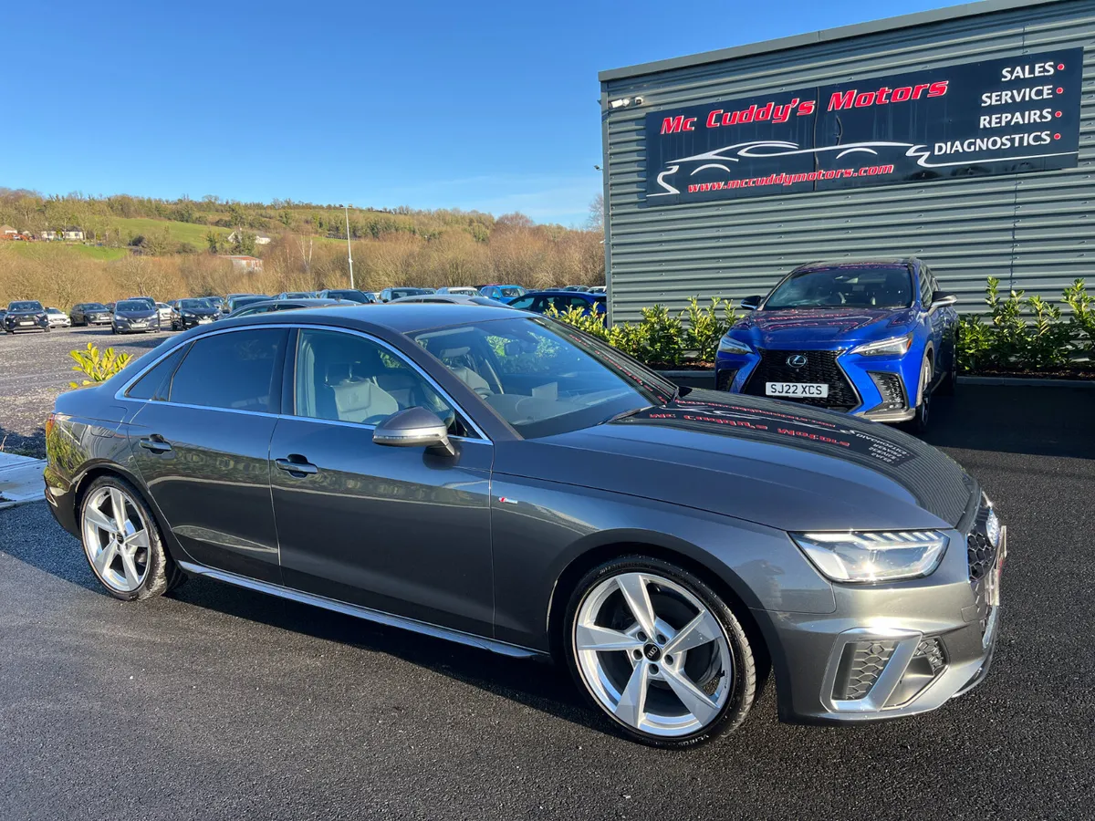2024 (242) Audi A4 S Line 2.0 TDI - Daytona Grey - Image 1
