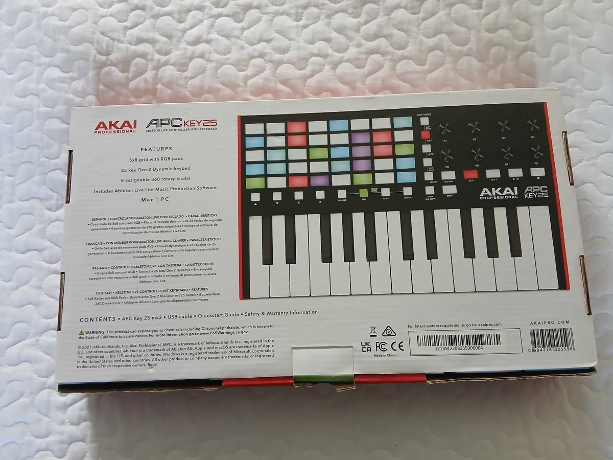 AkaI Professional APC Key25 Keyboard QUICK SALE - Image 4