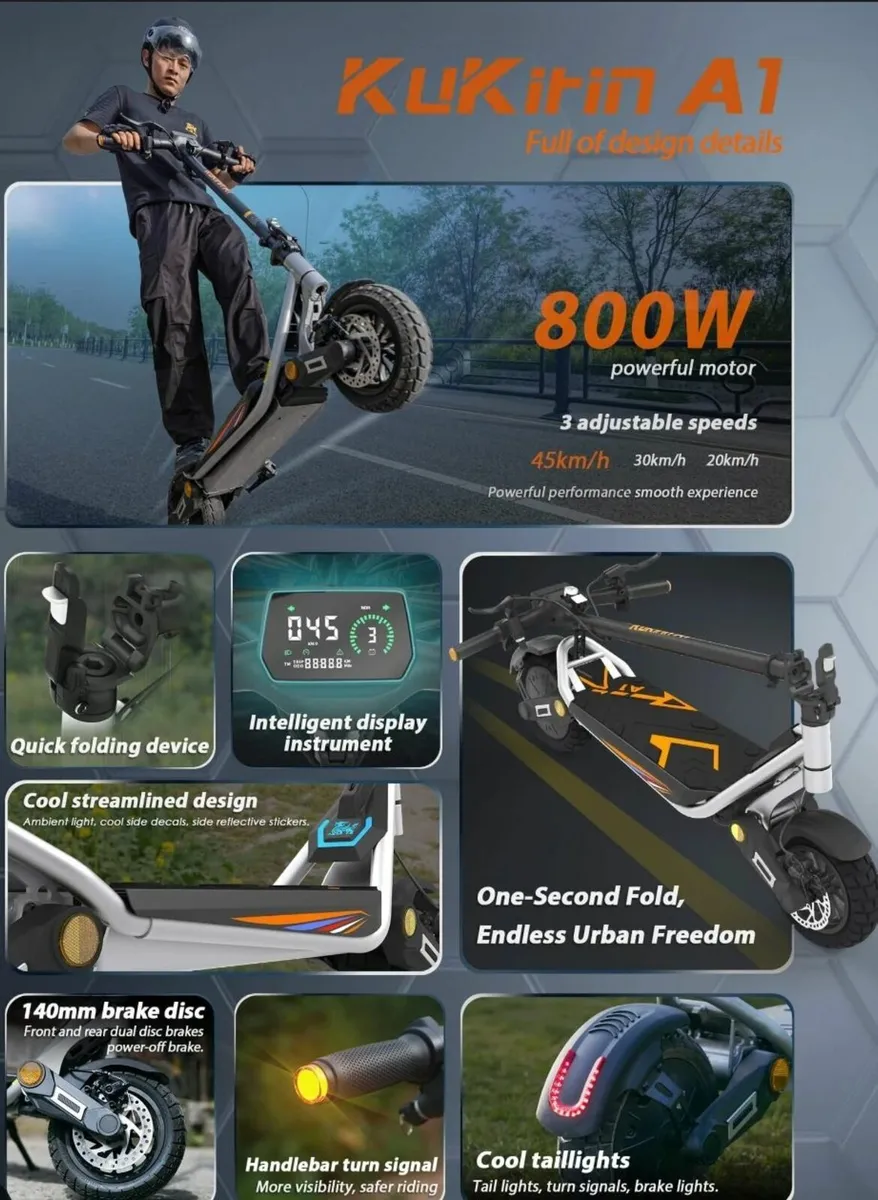 Kukirin A1 new 2025 - Image 3
