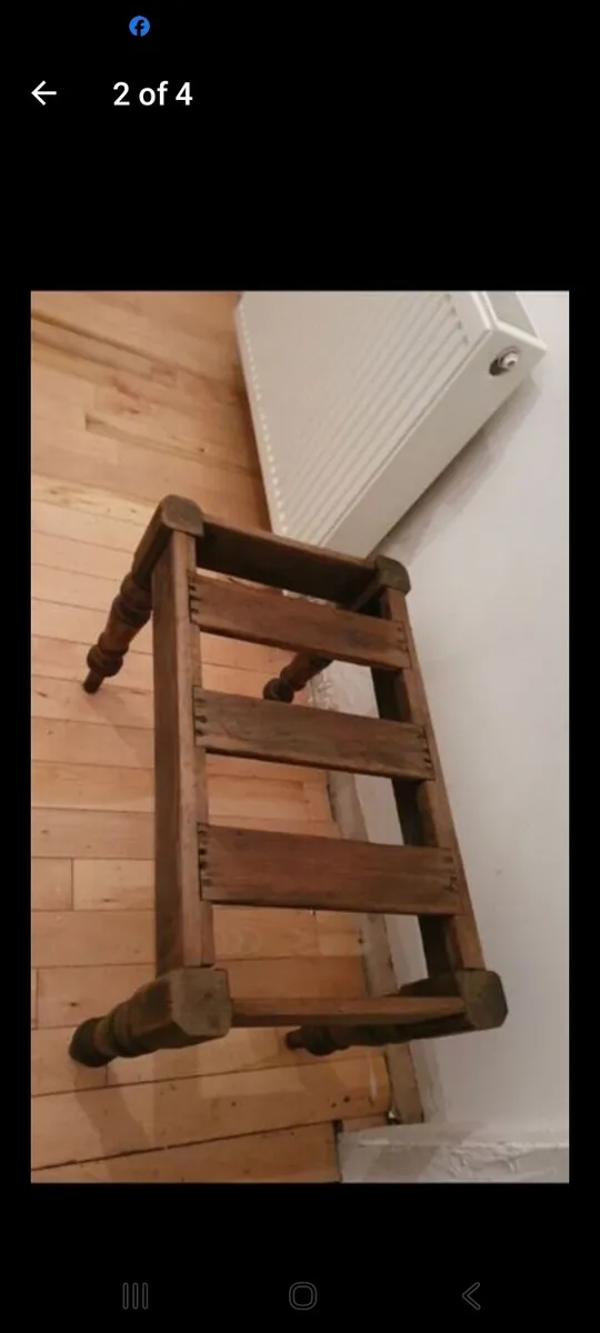 antique hotel luggage stand miller and beatty - Image 2