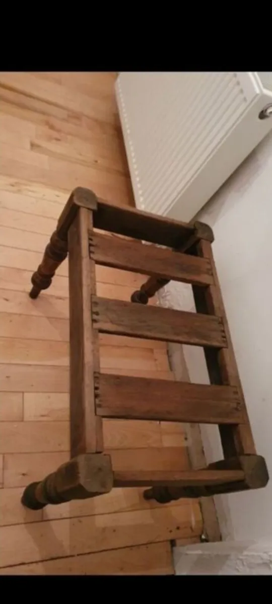 antique hotel luggage stand miller and beatty - Image 4