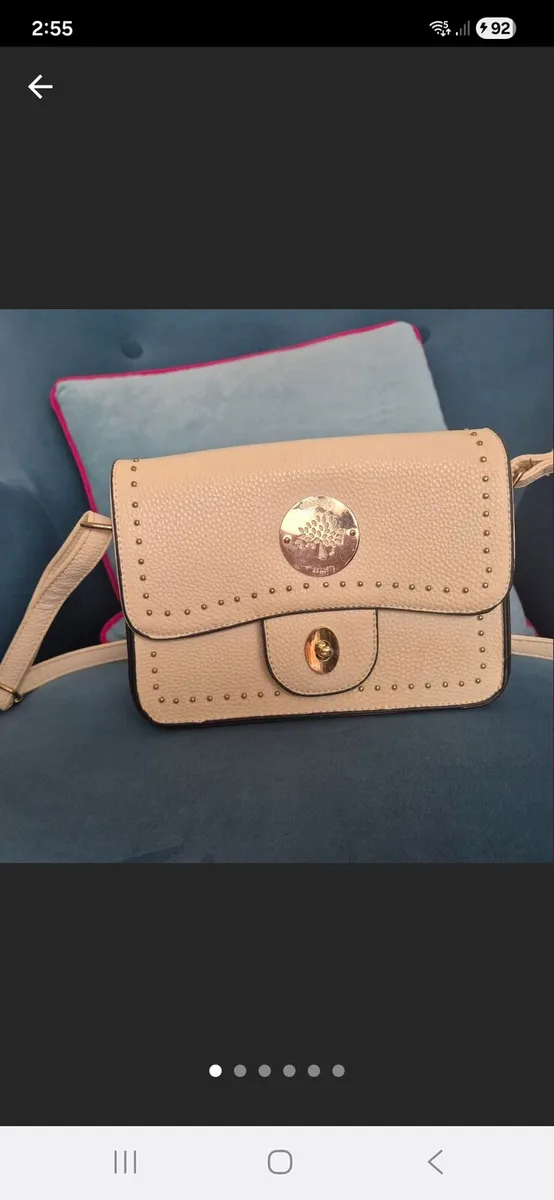 Mulberry cream crossbody bag - Image 1