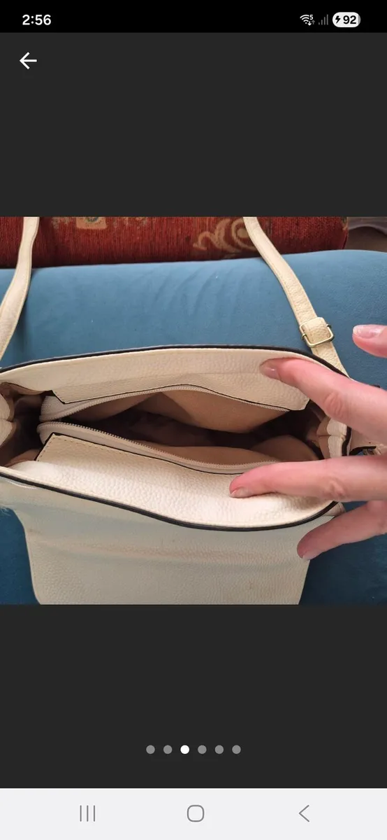 Mulberry cream crossbody bag - Image 3