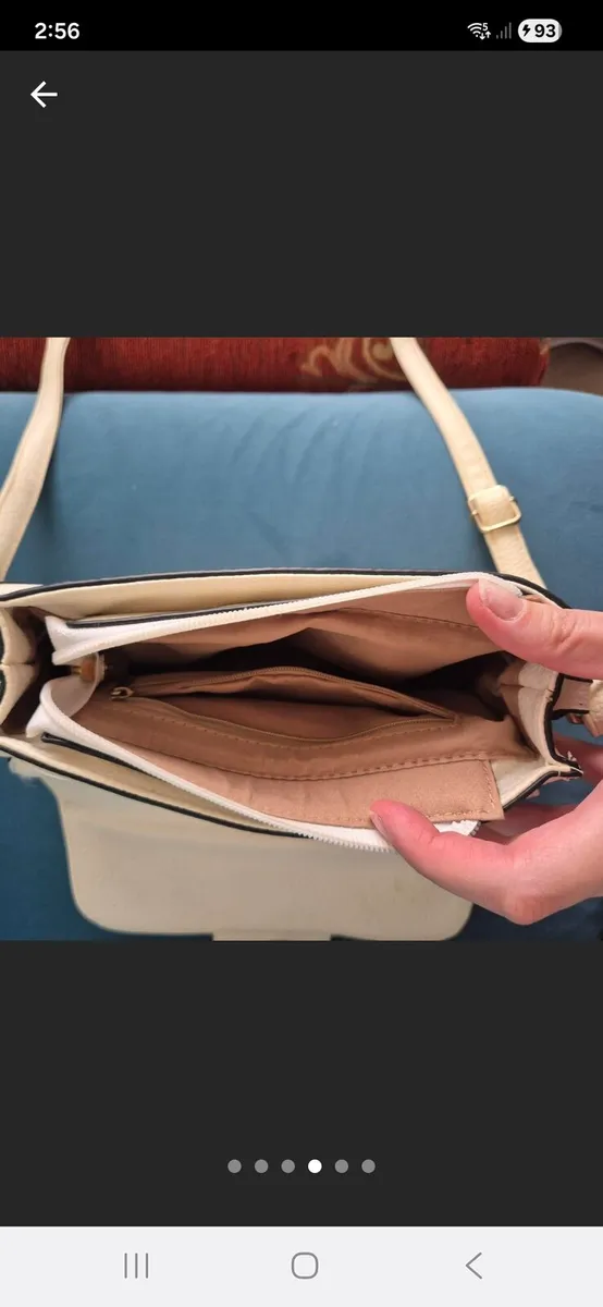 Mulberry cream crossbody bag - Image 4