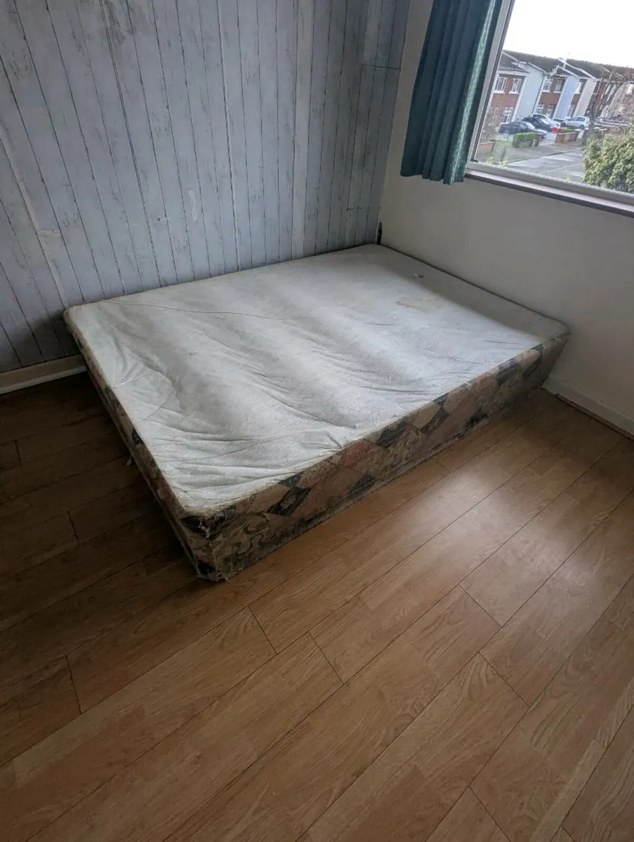 Double bed base only - Image 1