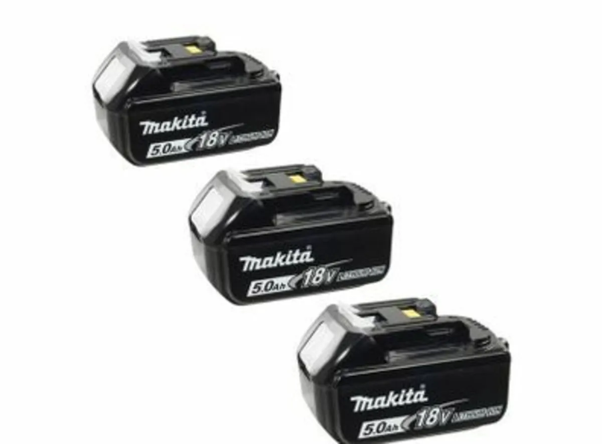 Makita BL1850 18V 5Ah LXT Lithium-Ion Battery (X3)