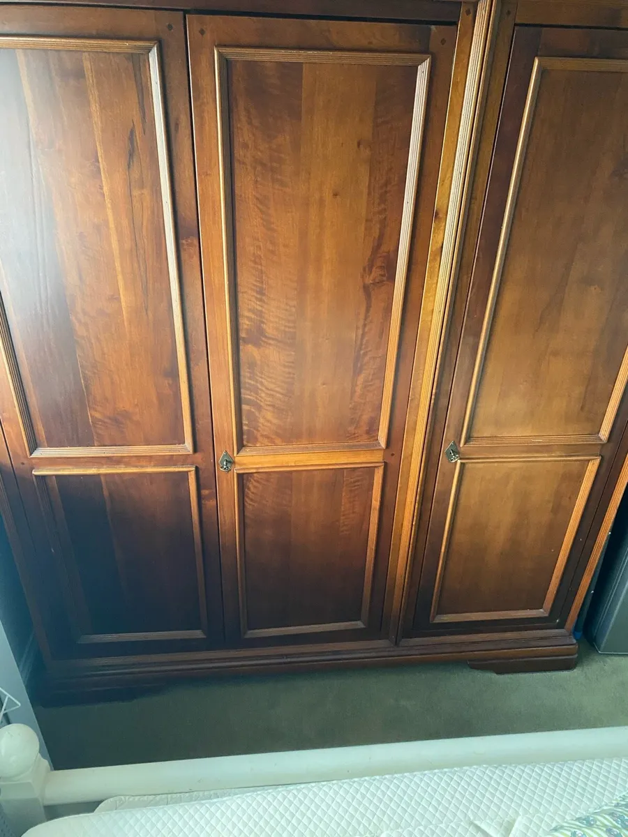 Mahogany wardrobe - Image 1