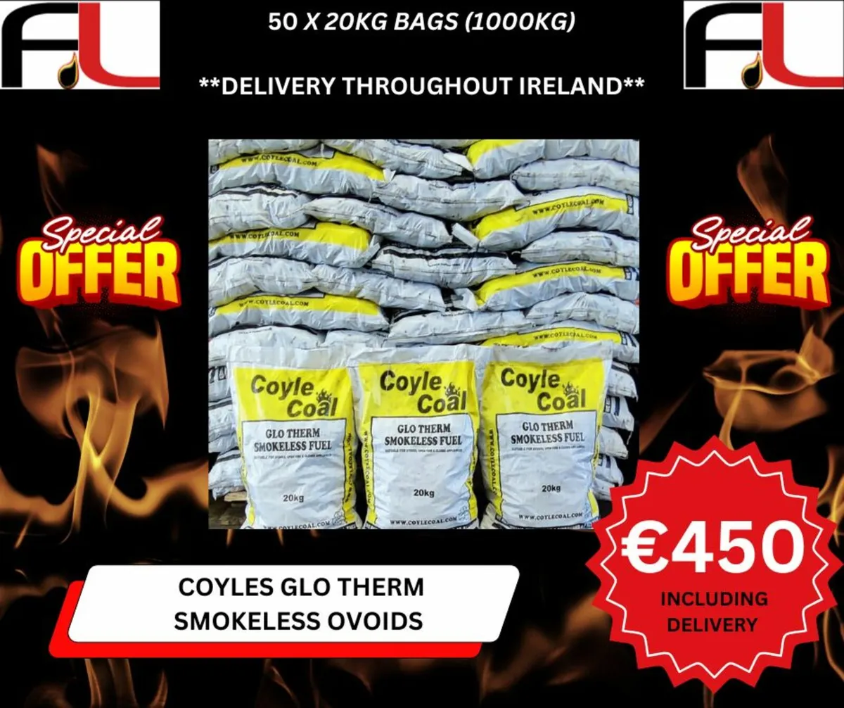 SMOKELESS 1 TONNE DELIVERED THROUGHOUT IRELAND