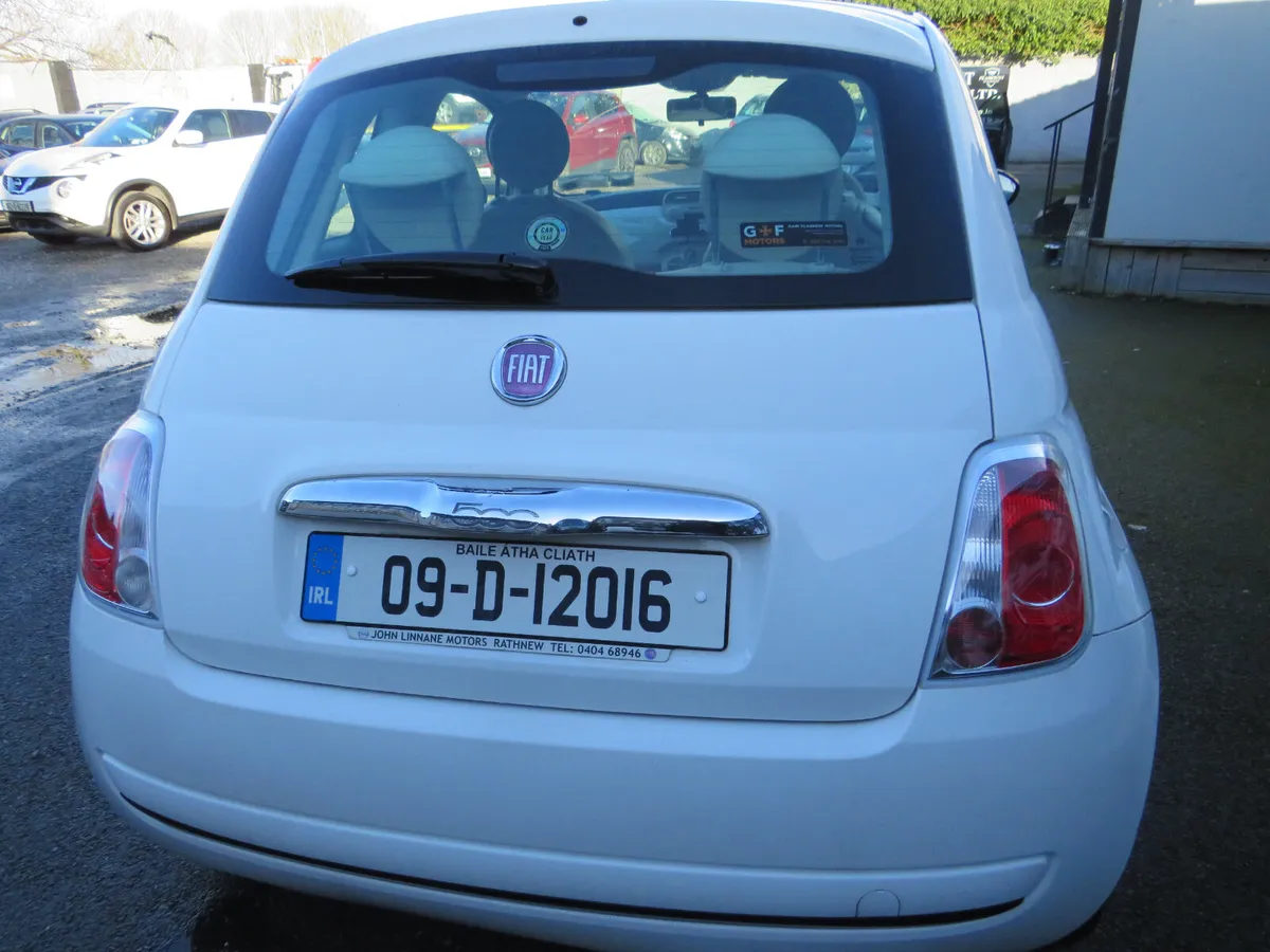 Fiat 500 2009 1.2 PETROL FRESH NCT 27 - Image 4