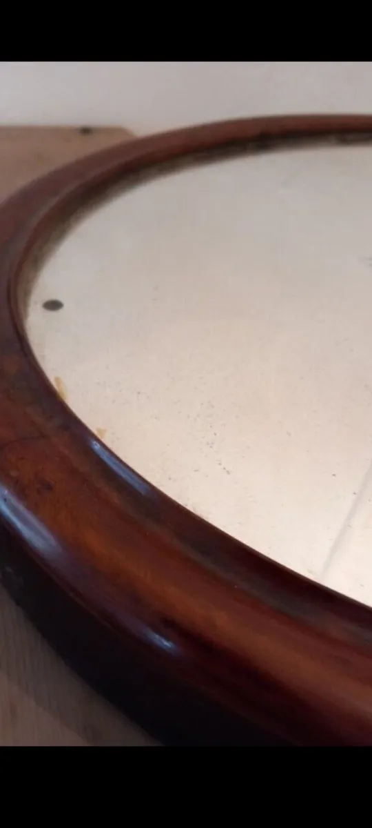 antique victorian mirror - Image 1