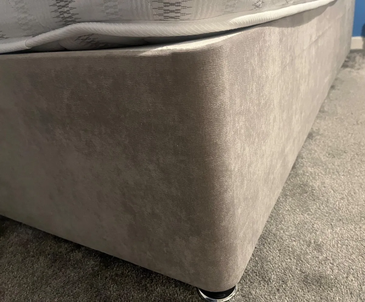 Single Bed - Divan Base and Seville Mattress - Image 3