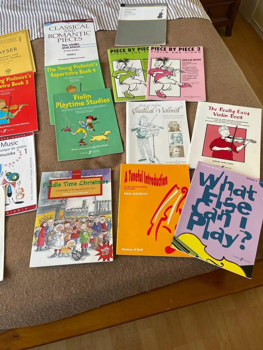 Violin & Piano Music Books - Image 3