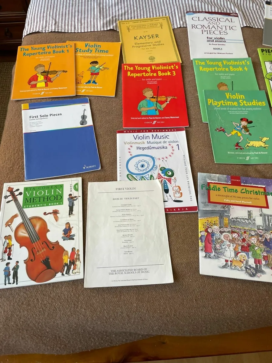 Violin & Piano Music Books - Image 4