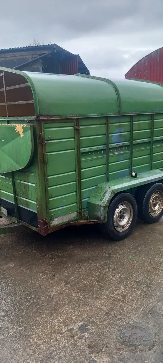 Joyce 8x5 Cattle/Sheep Trailer - Image 1