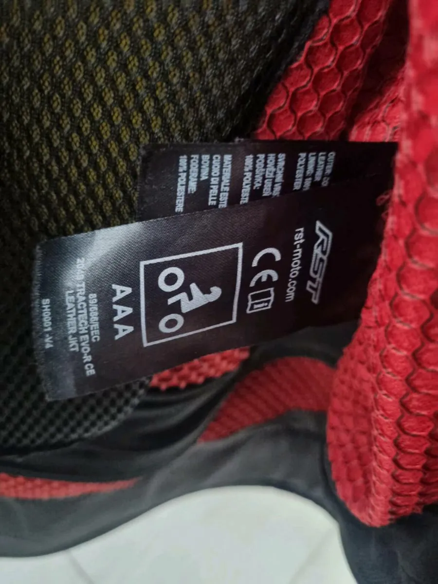 RST Motorcycle Jacket Leather - Image 3