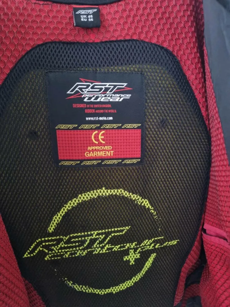 RST Motorcycle Jacket Leather - Image 4