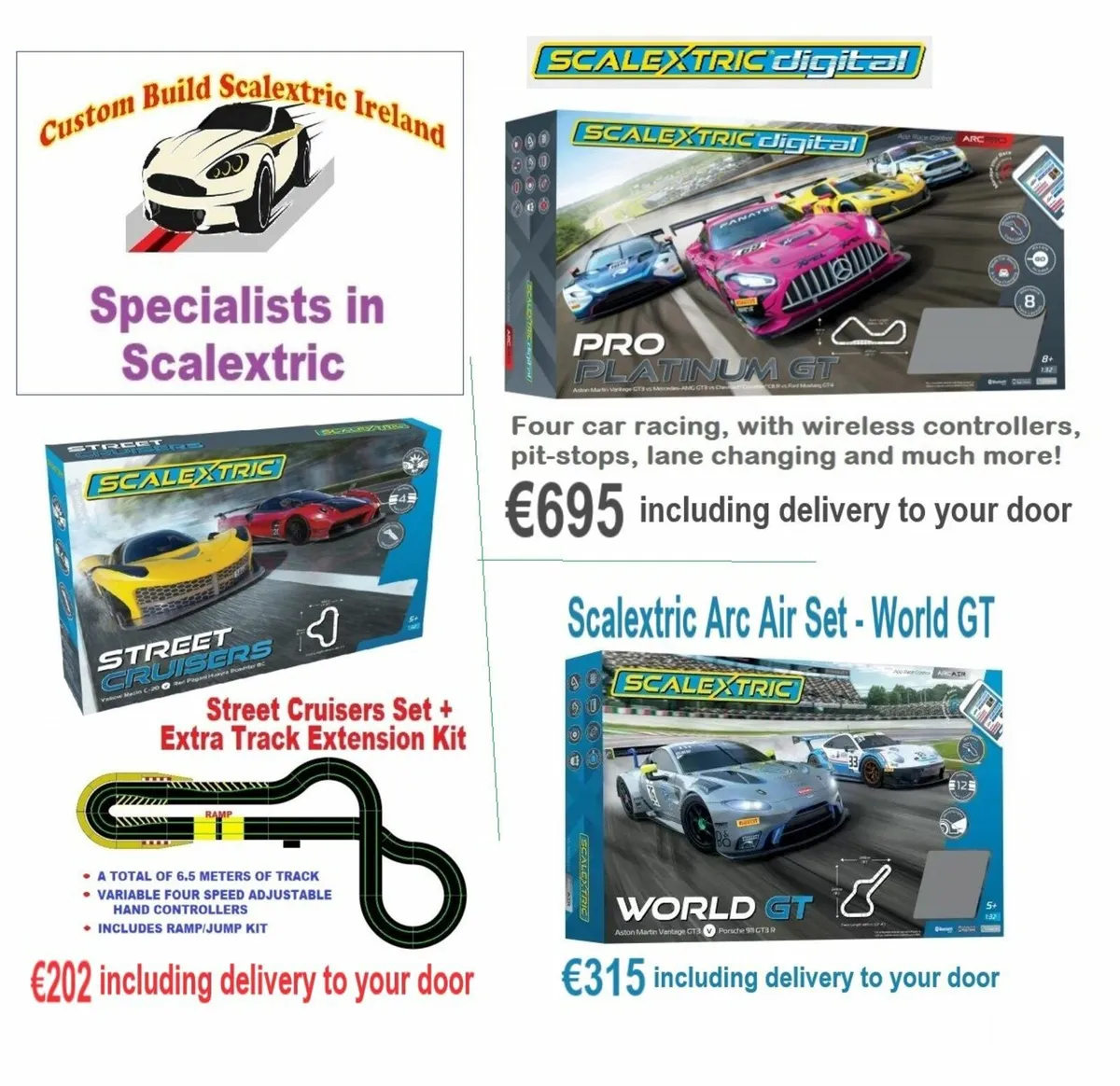 Various Scalextric Sets for sale. New or Used Sets - Image 4