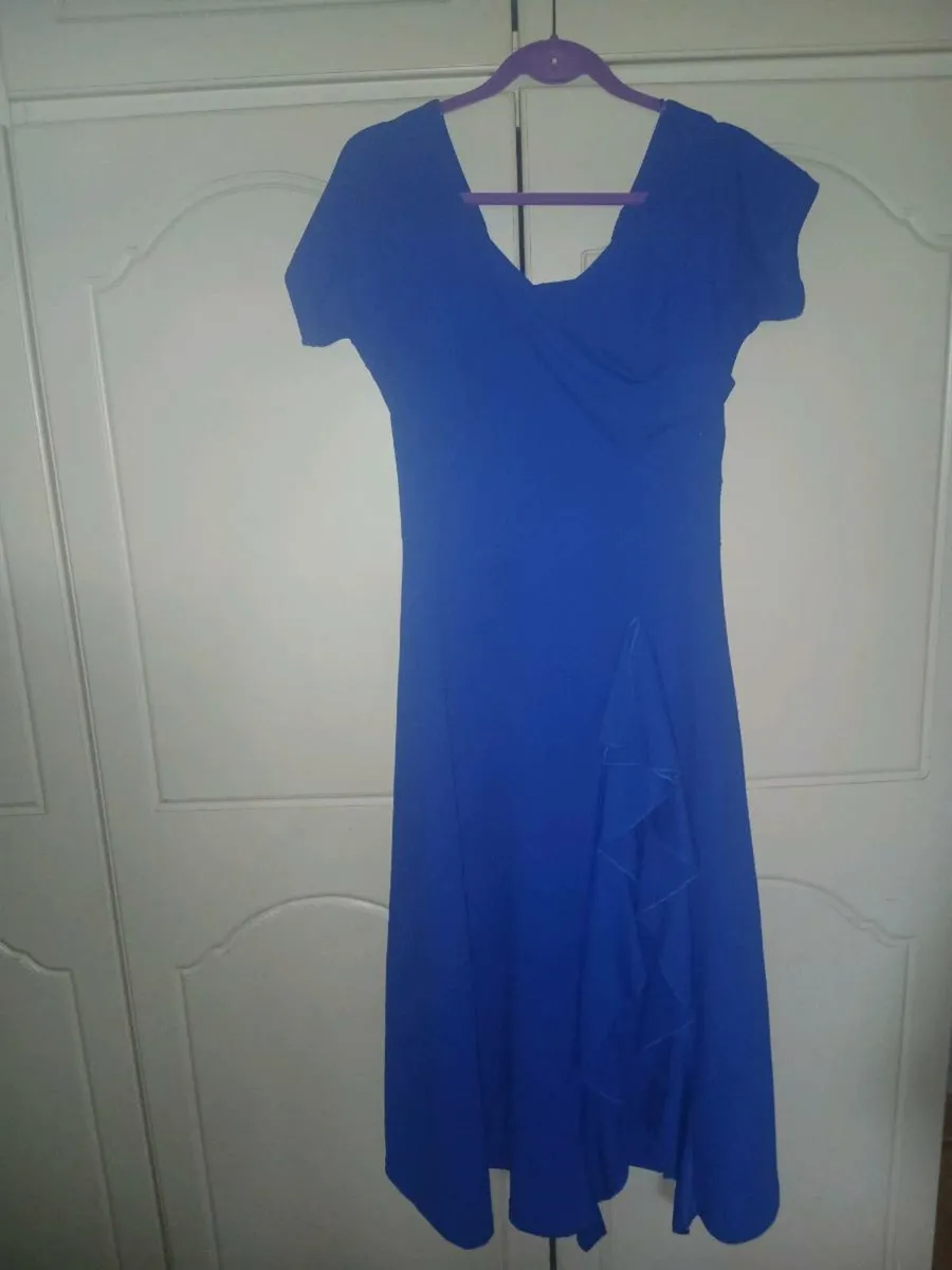 Long Stella Morgan Blue Dress