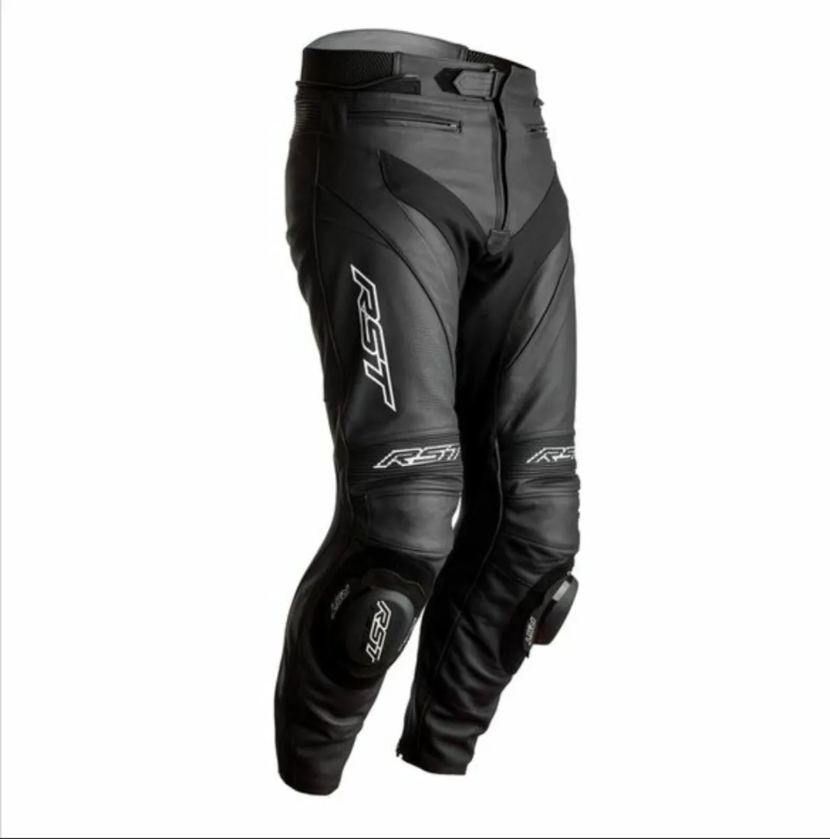 RST Leather Motorcycle Trousers - Image 4