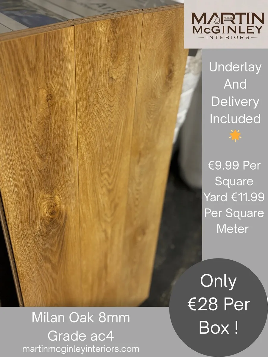 8mm Laminated Flooring - Image 2