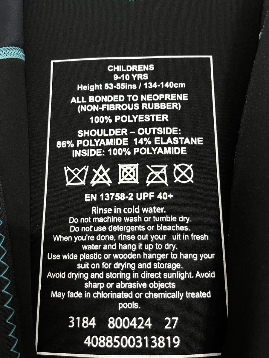 Girls full length wetsuit - Brand new, unused - Image 3