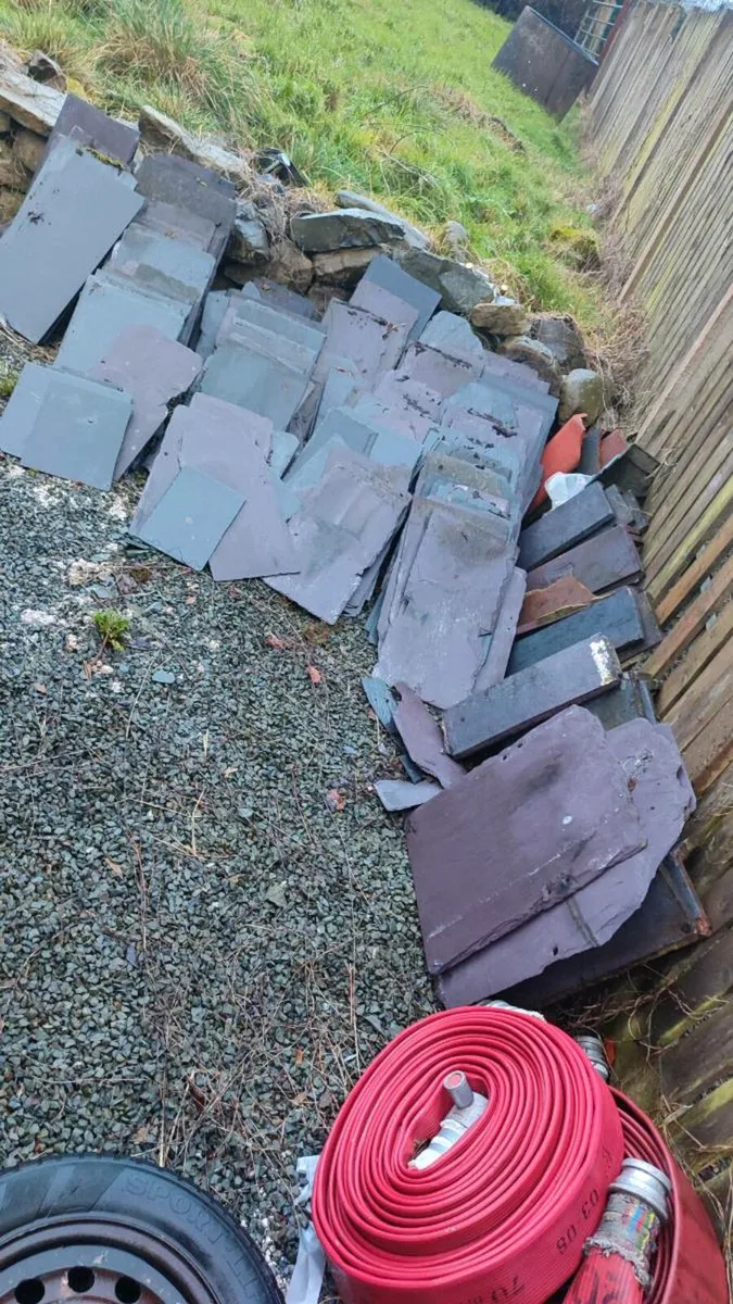 Slates and roof capping tiles