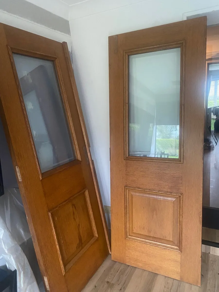 Internal solid oak doors - Image 1