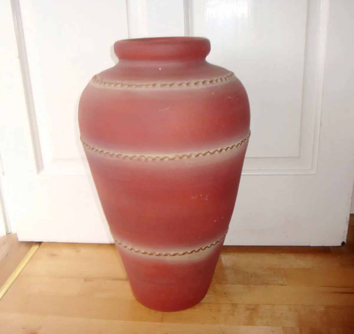Large terracotta vase H50cm - Image 1