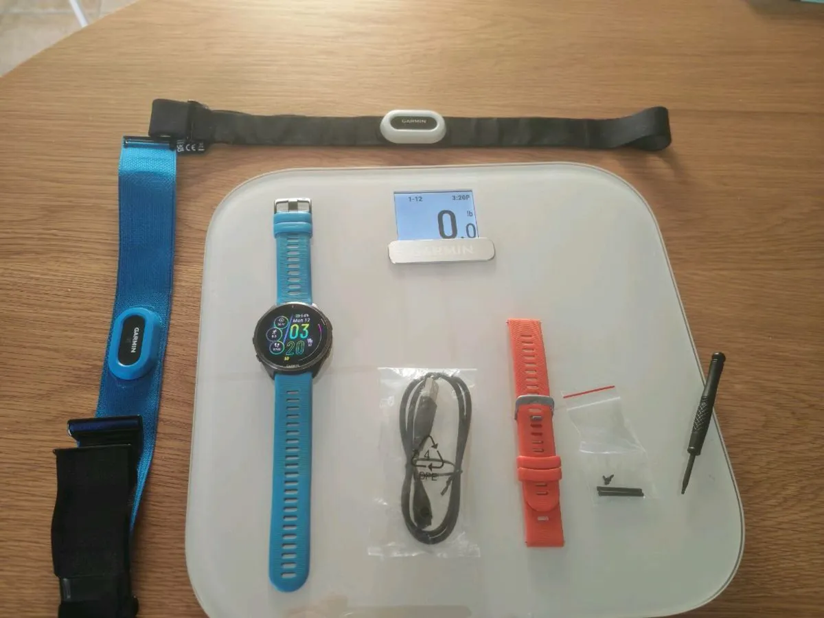 Garmin Forerunner 965,and HRM pro - Image 1