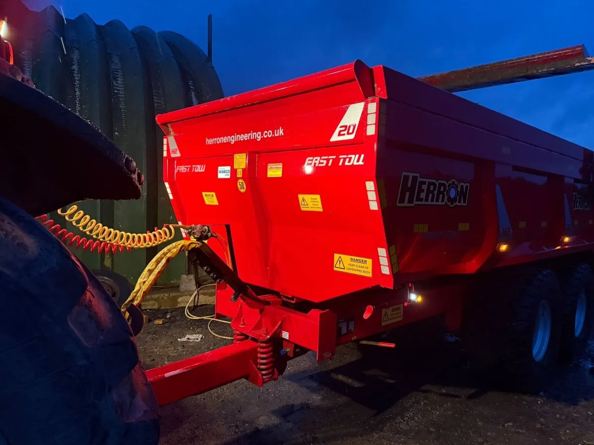 2025 herron 20 ton dump trailer - Image 2