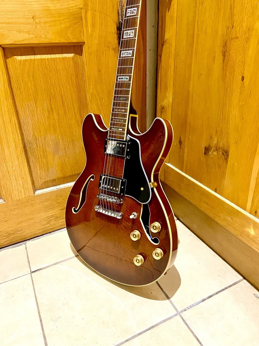 Ibanez As 83 violin flame 335 - Image 3