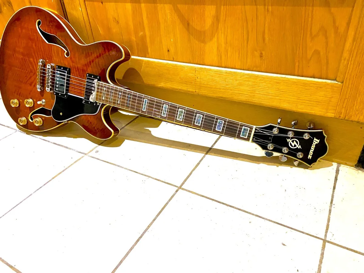 Ibanez As 83 violin flame 335 - Image 4