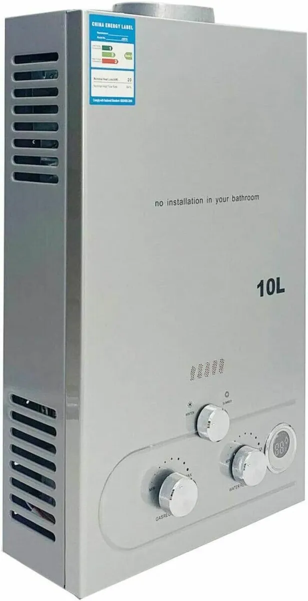 10L Tankless LPG Gas Water Heater Campervan - Image 4