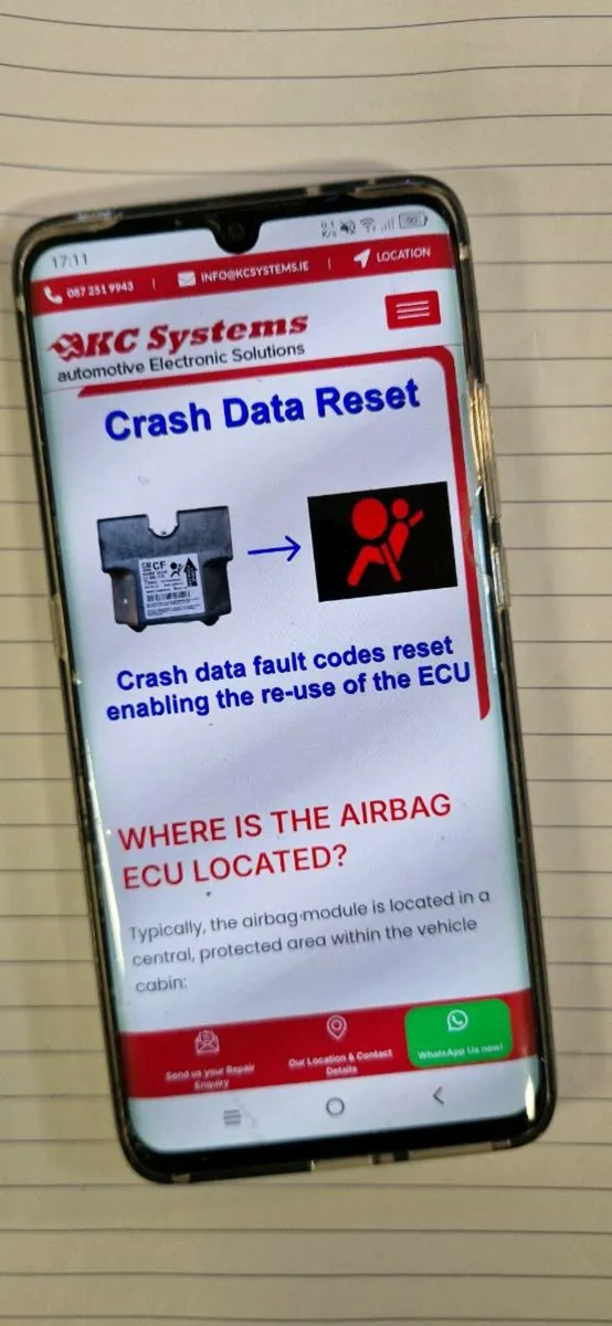 Airbag ECU reset - Image 1