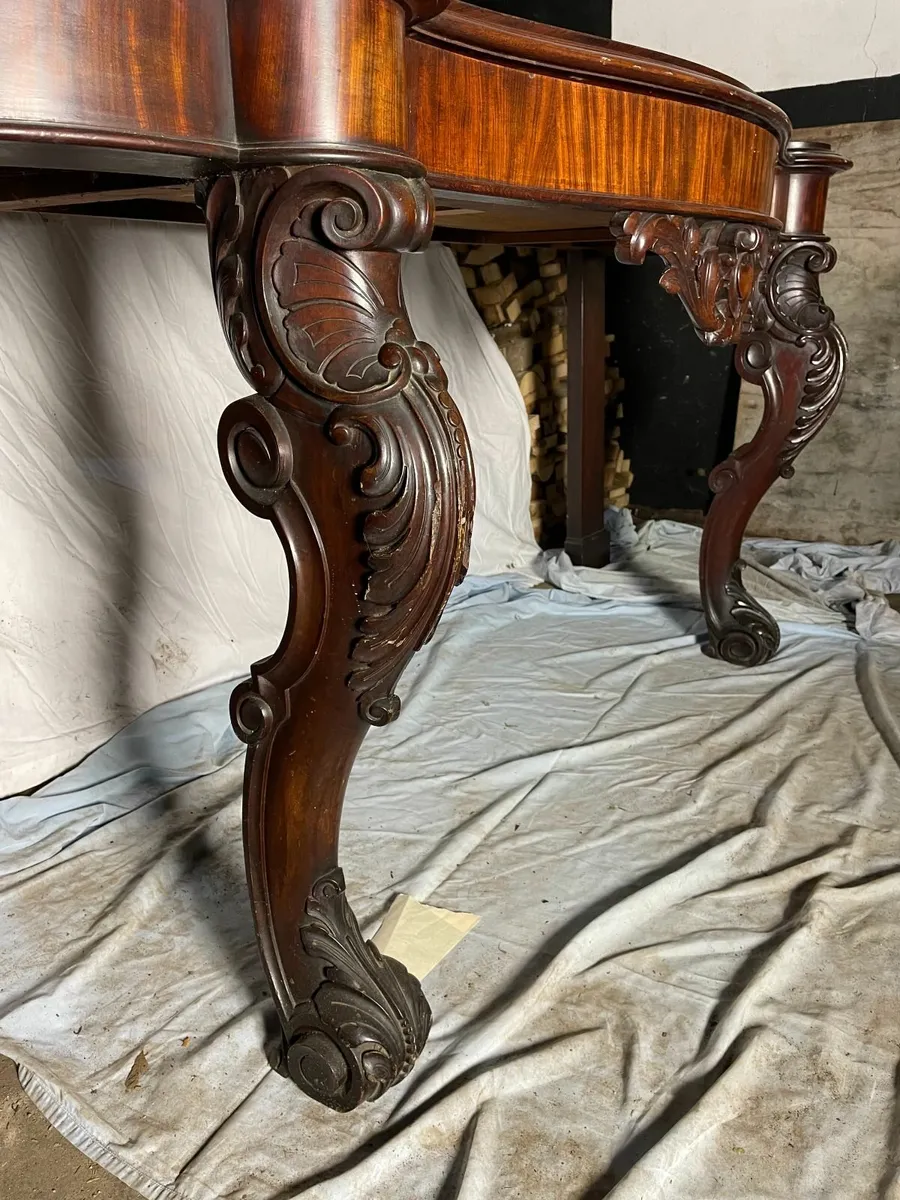 Victorian Mahogany Mirrored Table / Chiffonier - Image 4