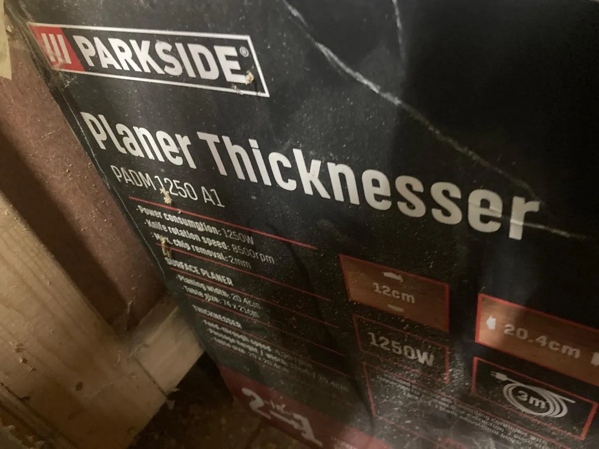 Parkside Planer & Thicknesser - Image 1
