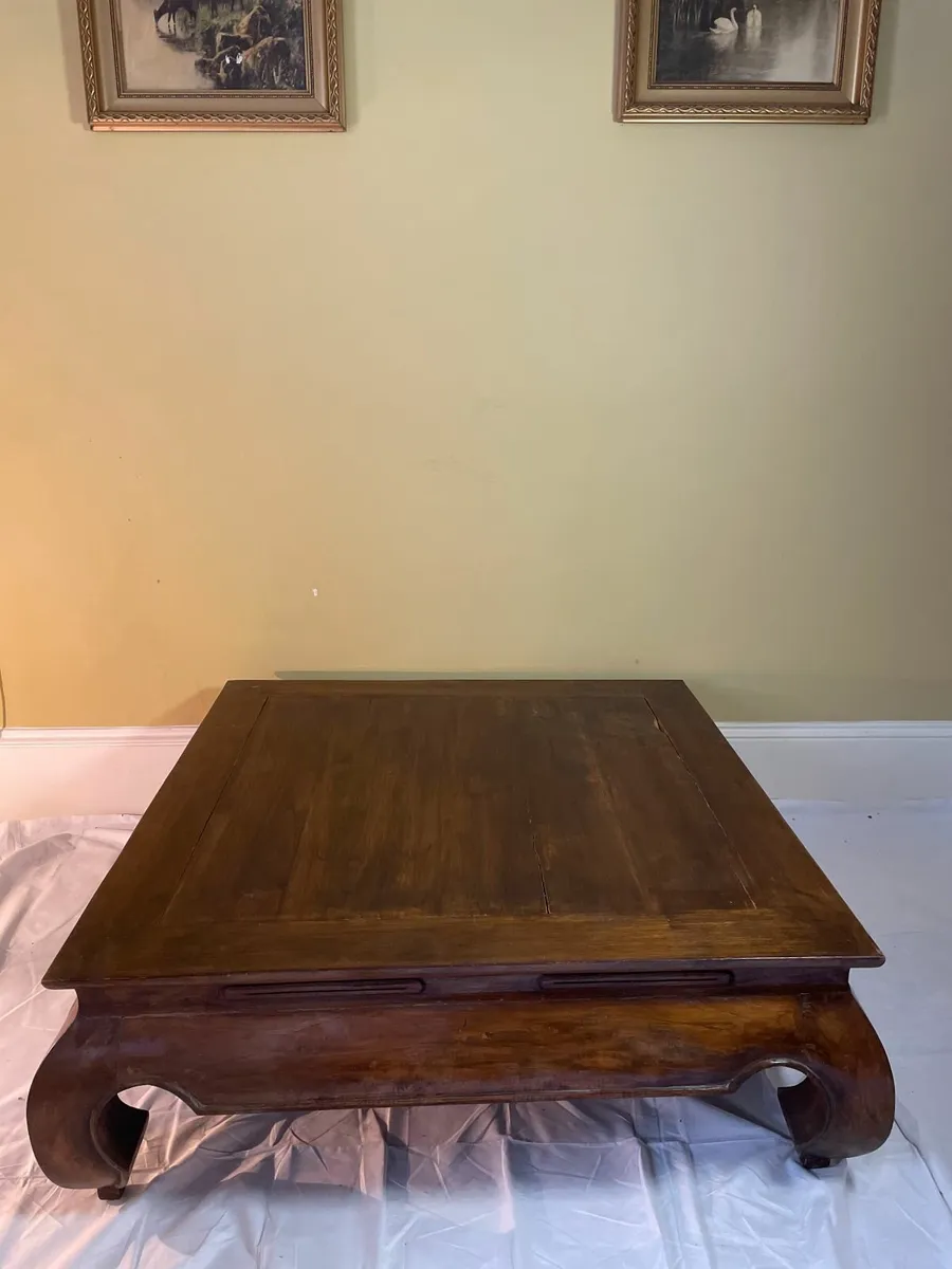 Large Vintage Coffee Table - Image 2