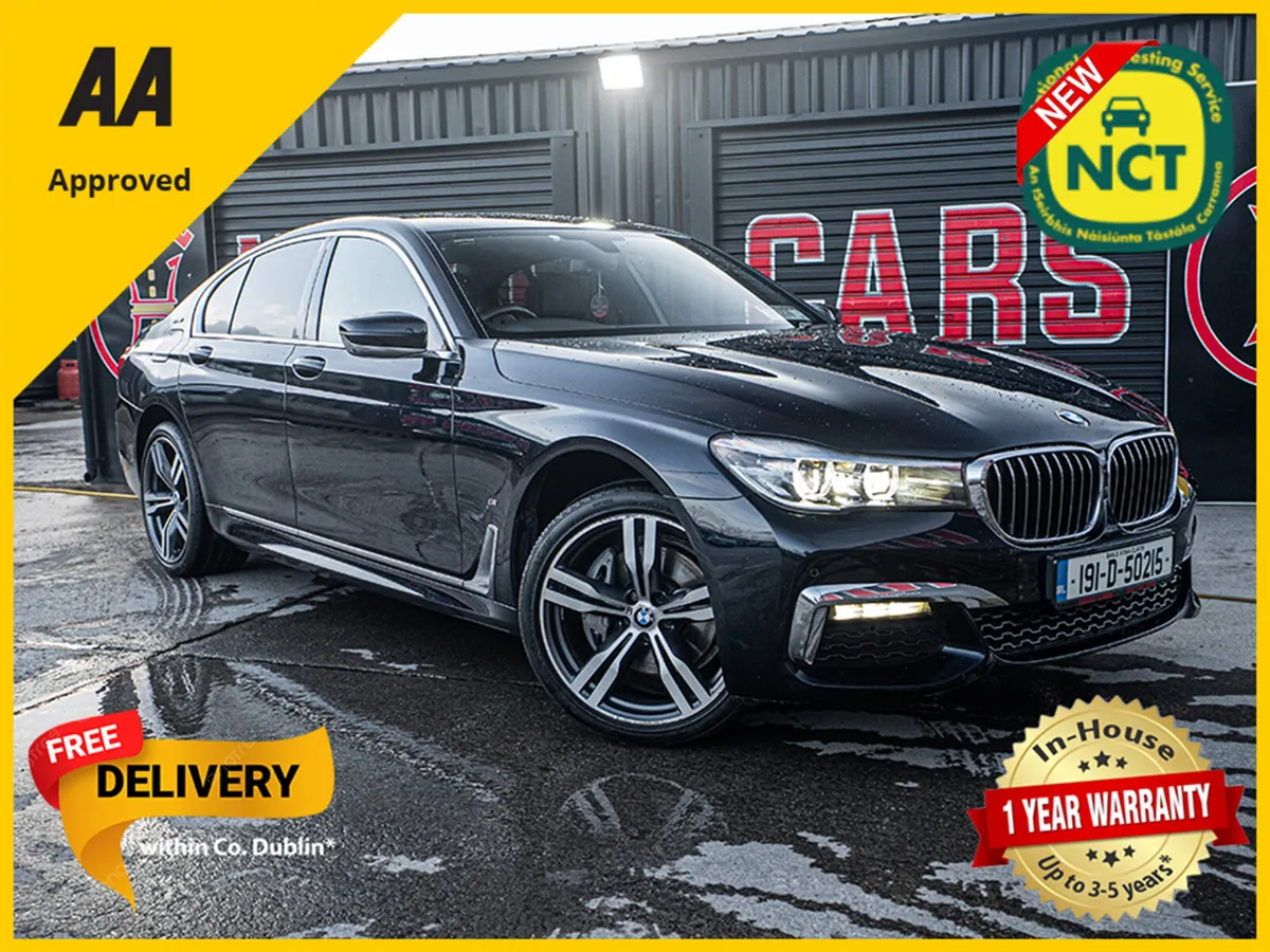 2019 BMW 740e M-Sport/High spec/1yr warranty - Image 1