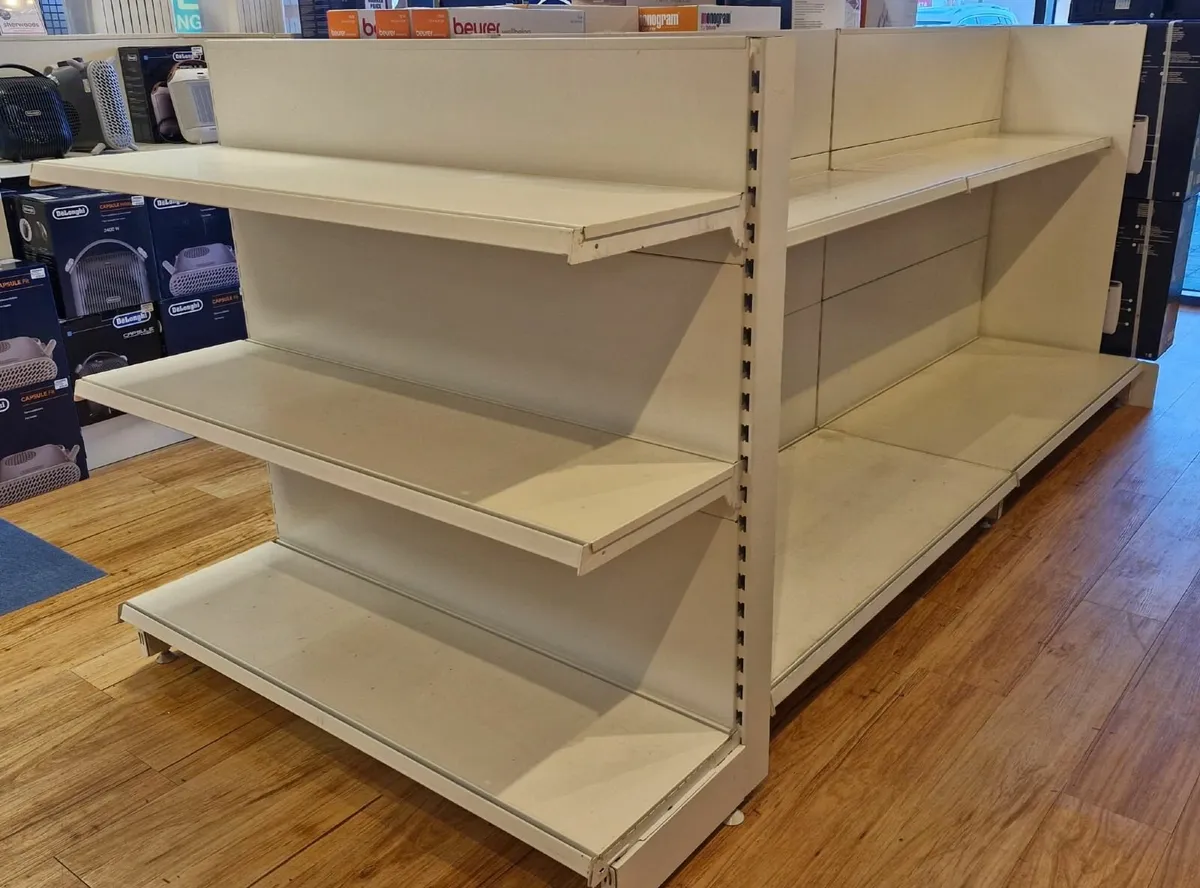 RETAIL SHOP SHELVING GONDOLAS - Image 1
