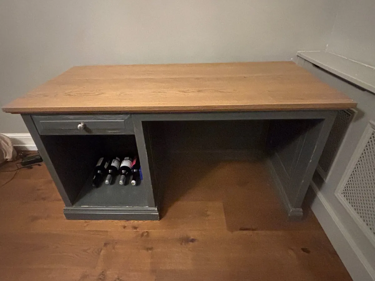 Bespoke wood desk - Image 3
