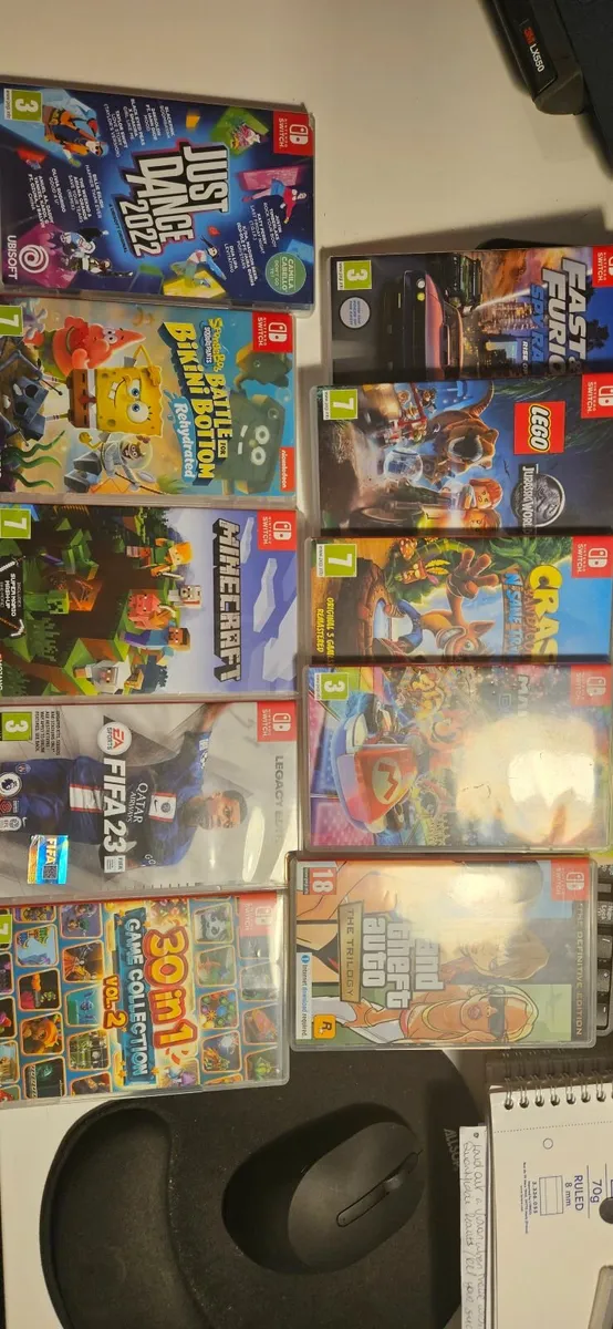 Switch Games 10 for 100 Euro