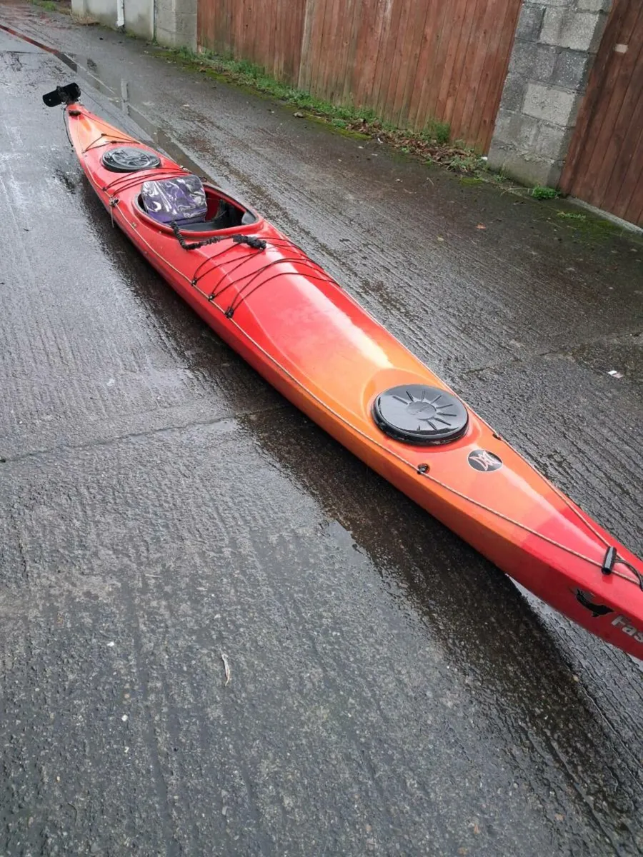 17 foot Perception Fastnet touring kayak - Image 1